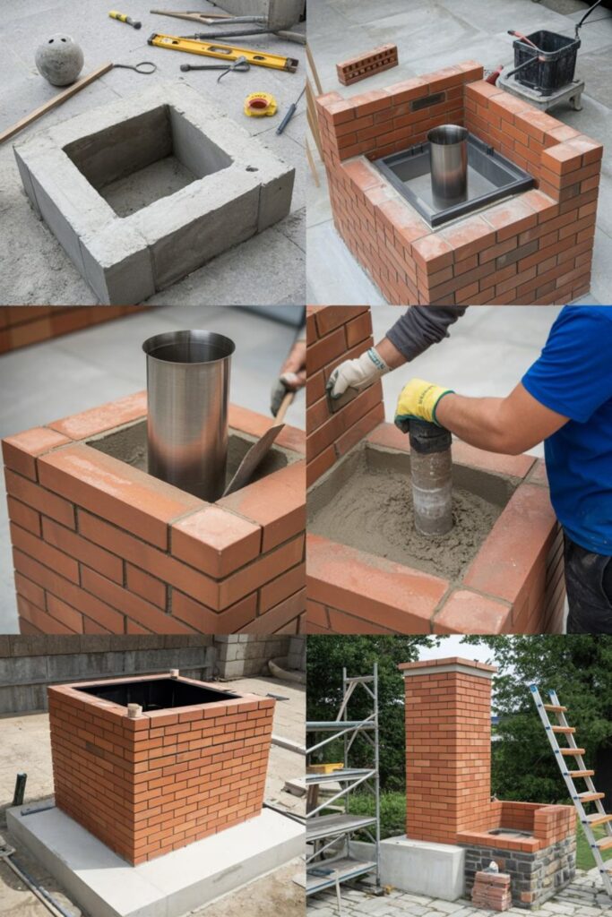 What Are the Steps for Chimney Construction?