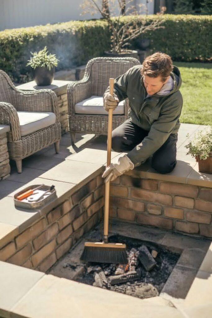 What Maintenance Does an Outdoor Fireplace Require?