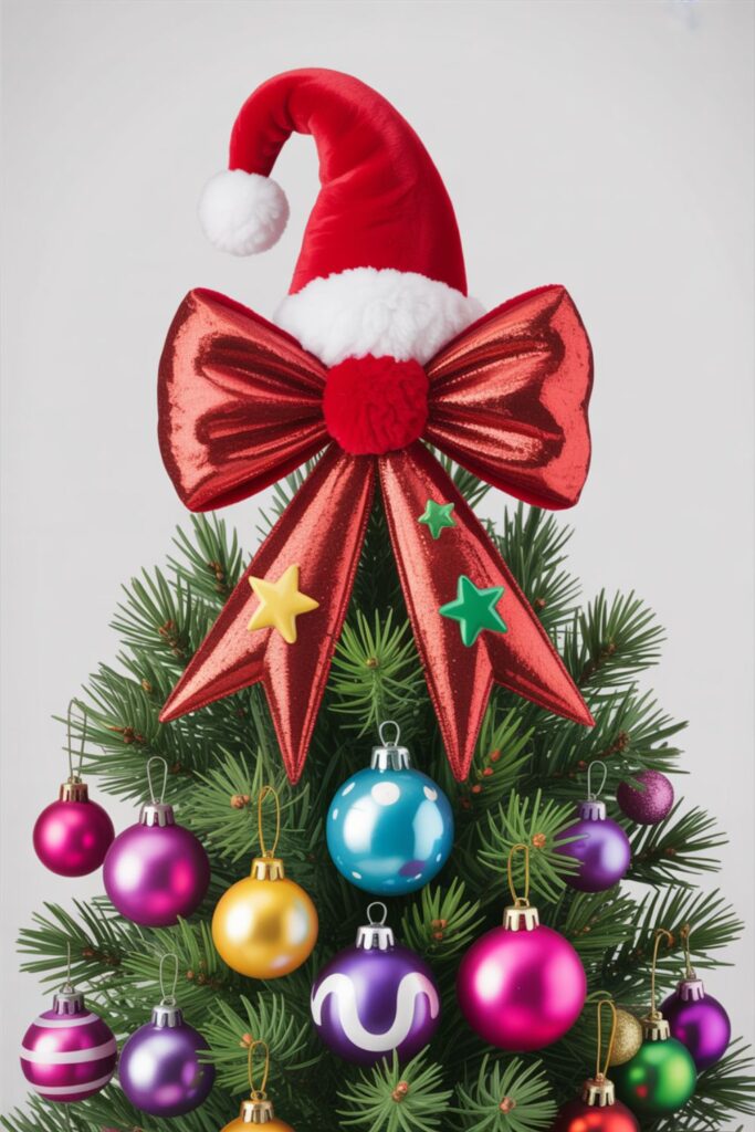 30+ Christmas Tree Topper Ideas for a Stunning Holiday Look 3 Whimsical and Fun Tree Topper Ideas