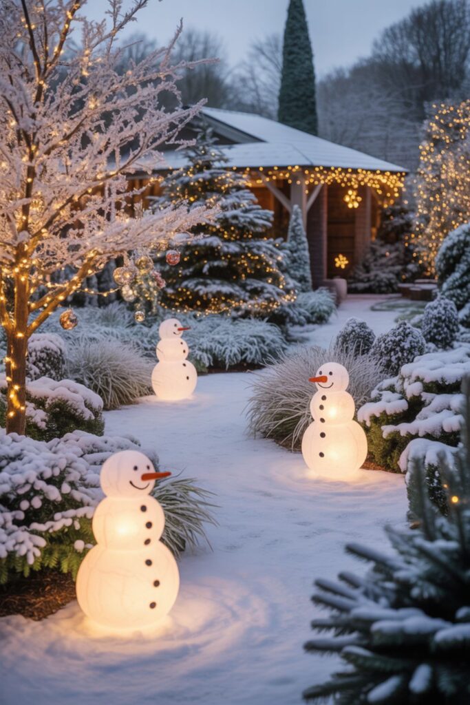 Remarkable Christmas Garden Ideas for Outdoor Decor 4 Winter Wonderland Garden Themes: Create Magical Snowy Scenes