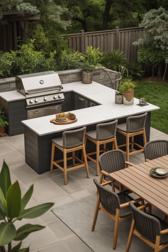 Patio Ideas Backyard for miraculous Space with Style 4 Backyard Patio Ideas with Outdoor Kitchens