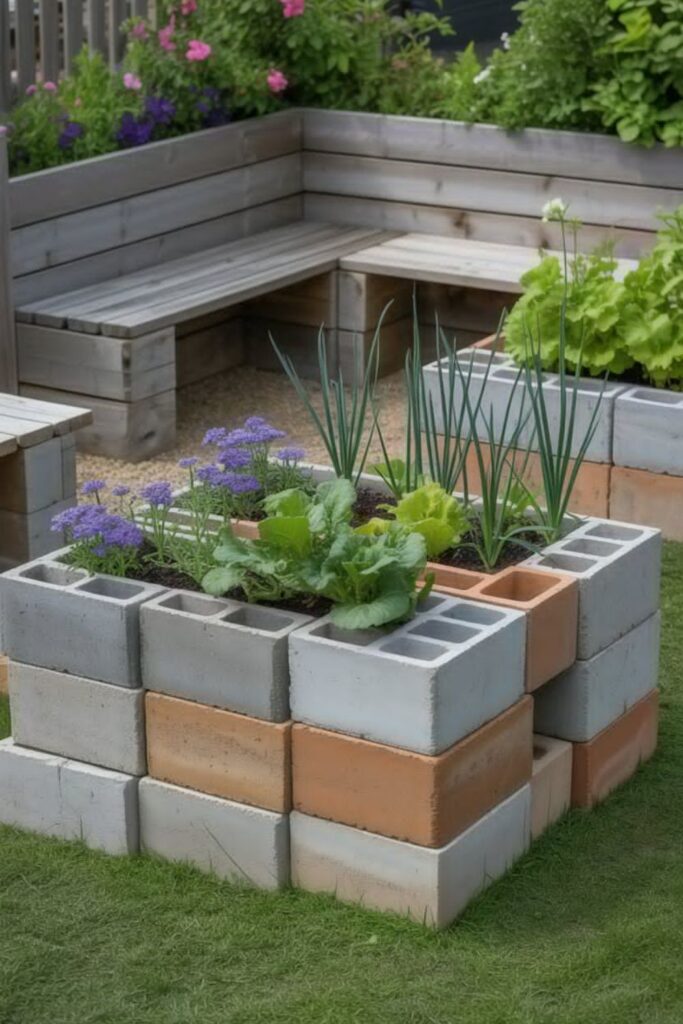 Outstanding Cinder Garden Ideas for a Unique Outdoor Space 2 Benefits of Building a Cinder Block Garden