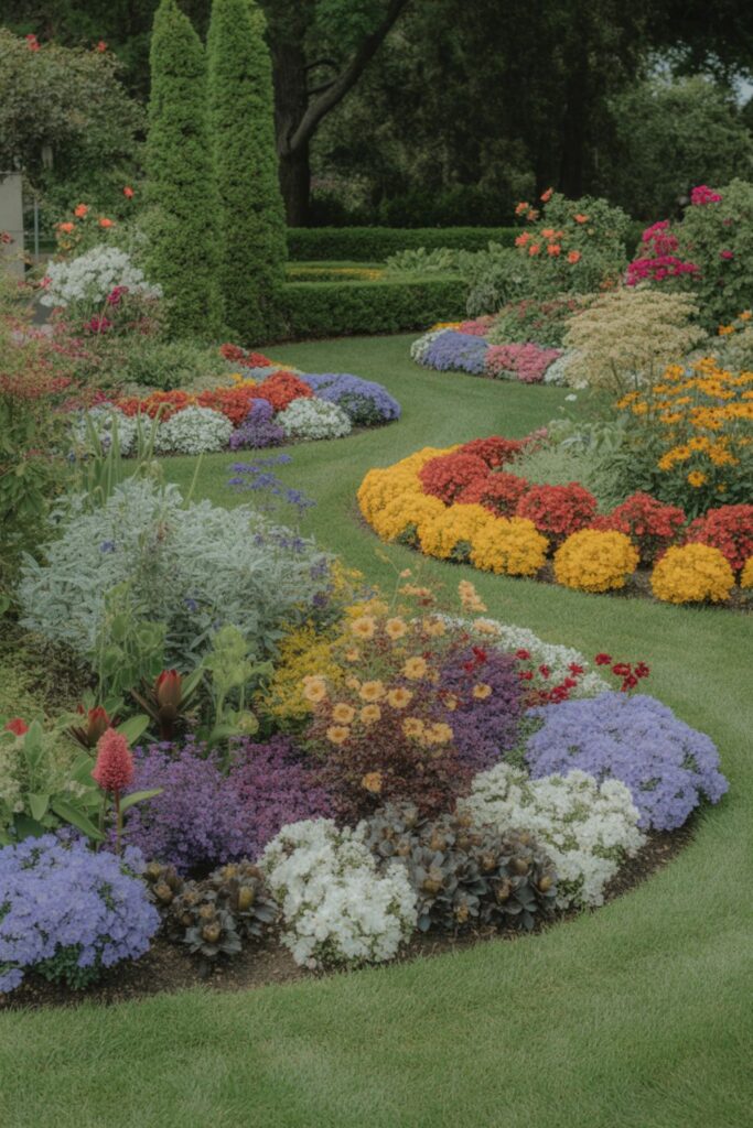 20+ Flower Garden Layout Design Ideas 3 What Color Schemes Work Best for Flower Garden Layouts?