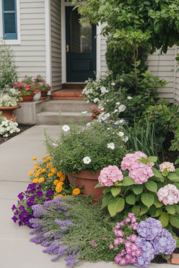 Beautiful Flower Yard To Create a Stunning Outdoor Paradise 3 What Are the Best Flowers for Front Yard Curb Appeal?