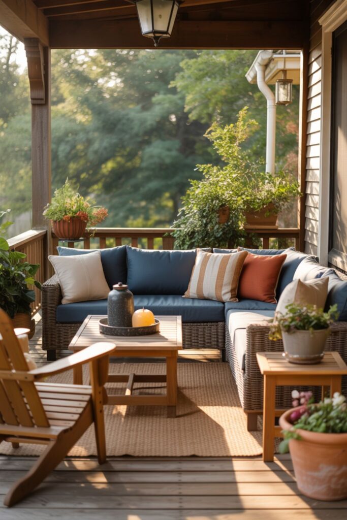 21+ Back Porch Ideas For Wondrous Outdoor Space 5 What Furniture Works Best for Back Porches?