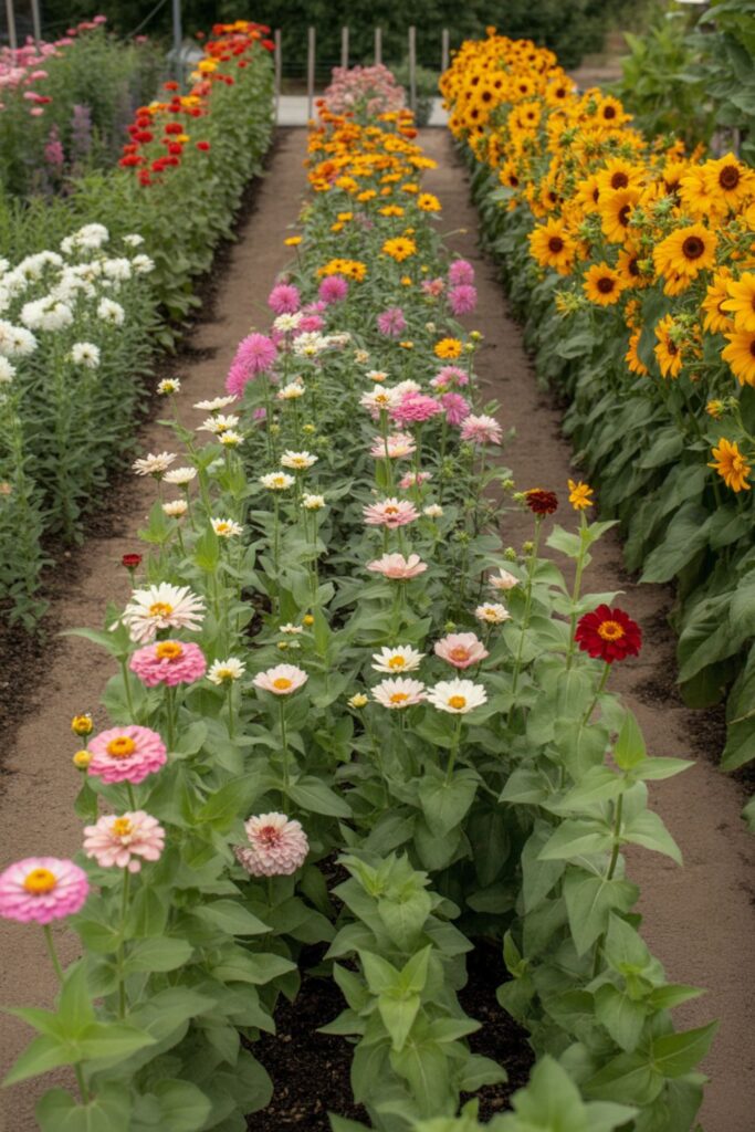 20+ Flower Garden Layout Design Ideas 4 What Layout Works Best for Cutting Gardens?