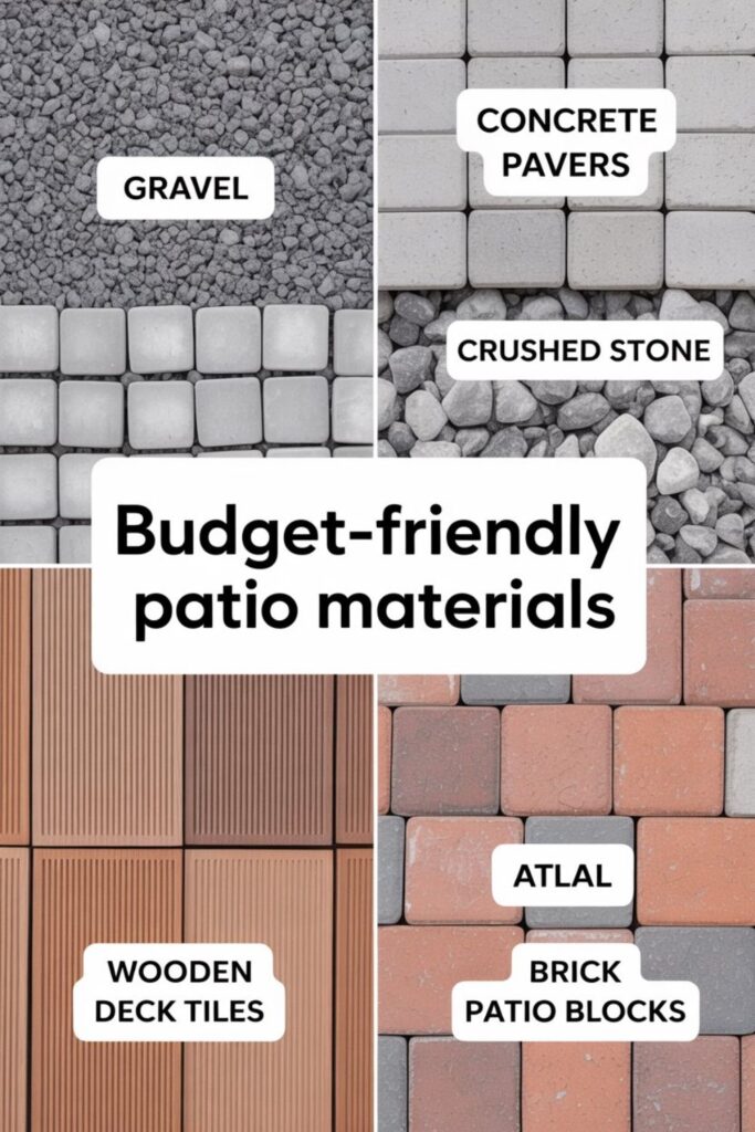 25+ budget patio ideas That Look Expensive 5 What Are the Cheapest Patio Materials?