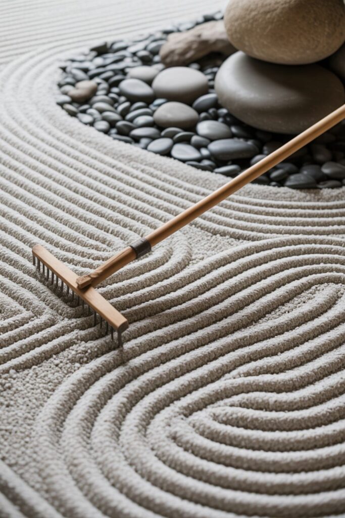 A Japanese Zen Garden To Creating Peaceful Meditation Spaces 4 Choosing and Installing Gravel for Traditional Patterns