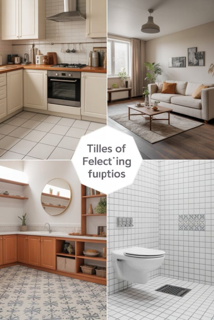 25+ Best Flooring Tiles Ideas for Modern Homes 2 Choosing Flooring Tiles Based on Room Function