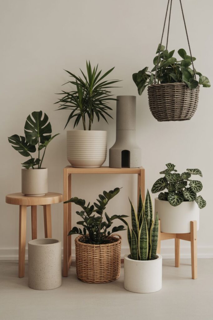 Best Interior Garden Ideas for Stylish Indoor Spaces 5 Choosing the Right Containers and Planters