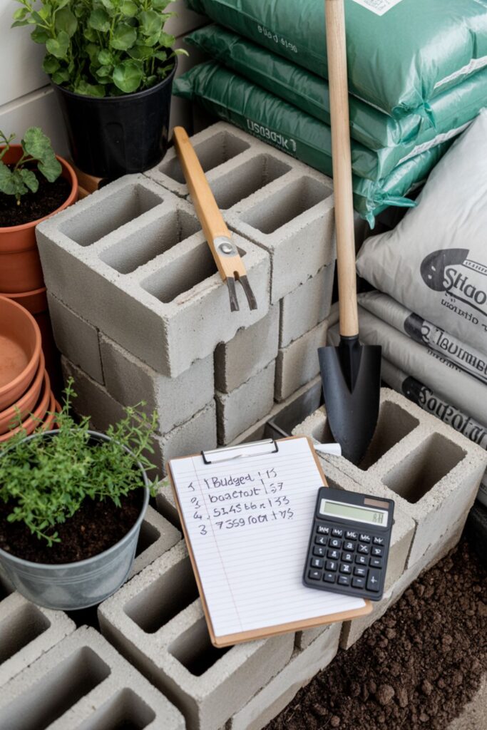 24+ DIY Cinder Block Garden Ideas for Modern Outdoor Spaces 5 Cost Breakdown and Budget Planning