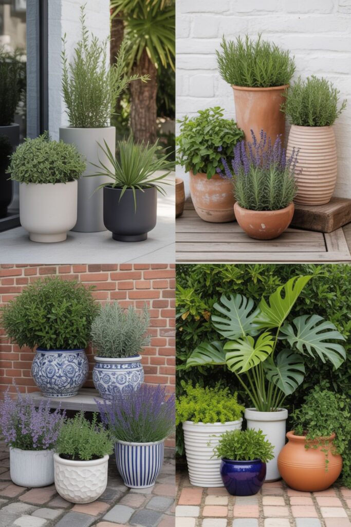 20+ Landscaping Ideas With Pots for Outdoor Spaces 5 Creative Container Combinations for Different Landscape Styles