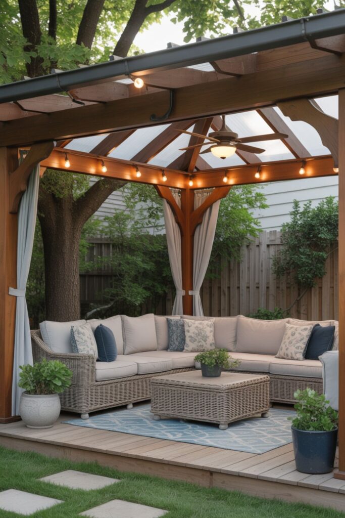 Patio Ideas Backyard for miraculous Space with Style 3 Covered Backyard Patio Ideas