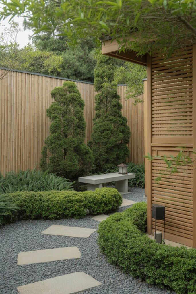 23+ Zen Garden Landscaping Ideas 4 Creating Privacy and Enclosure in Zen Spaces