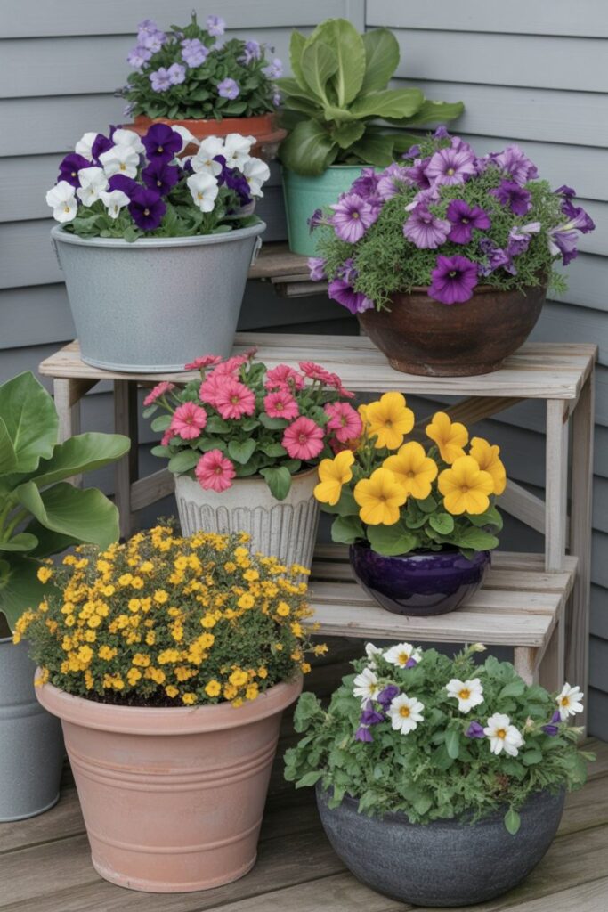 Potted Flower Garden Landscapes For Beautiful Container 4 Creating Year-Round Interest With Seasonal Container Rotations