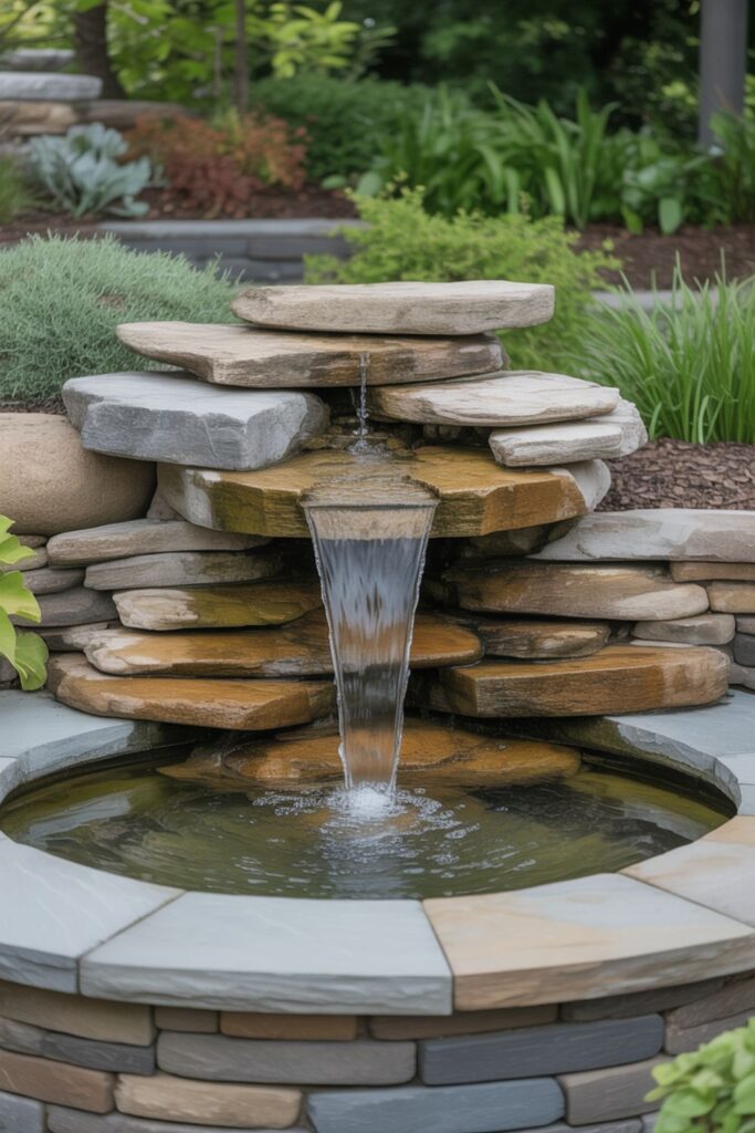 27+ Stone In Garden Ideas for Stylish Outdoors 3 Designing Eye-Catching Stone Water Features and Fountains