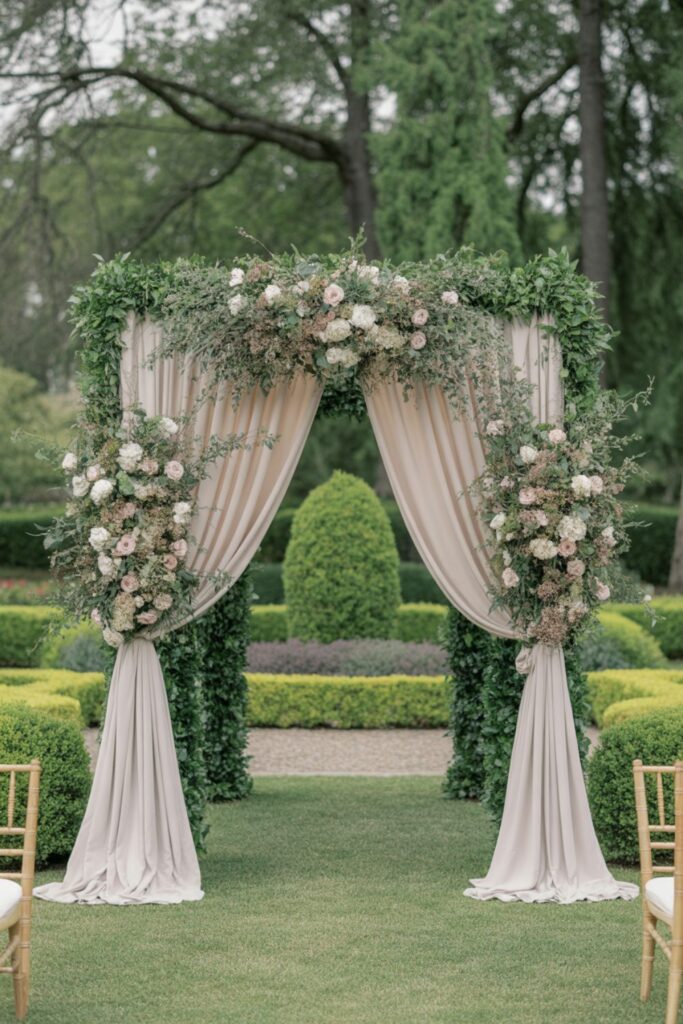 Garden Arch Decorating Ideas for Stunning Focal Points 5 Elegant and Formal Arch Decorating Approaches
