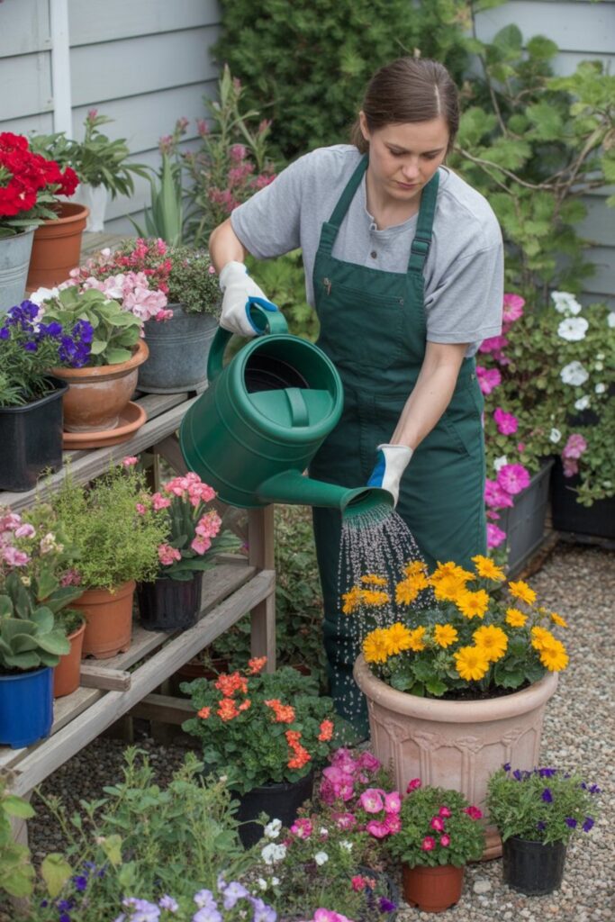 Potted Flower Garden Landscapes For Beautiful Container 5 Essential Maintenance Tips for Thriving Container Flower Gardens