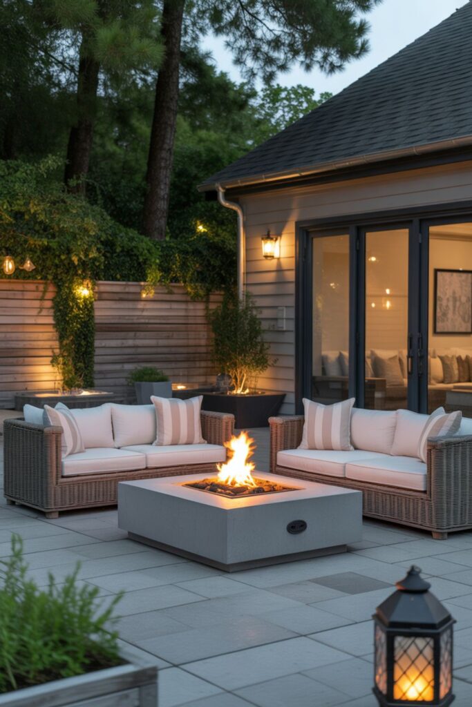 Outside Patio Ideas Design for a Beautiful and Relaxing Retreat 4 Fire Pit and Fireplace Patio Ideas