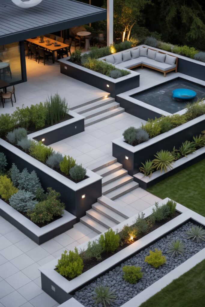 Best Terrace Landscape Ideas for Stunning Multi-Level Spaces 3 How Do You Create Functional Spaces on Terraced Levels?