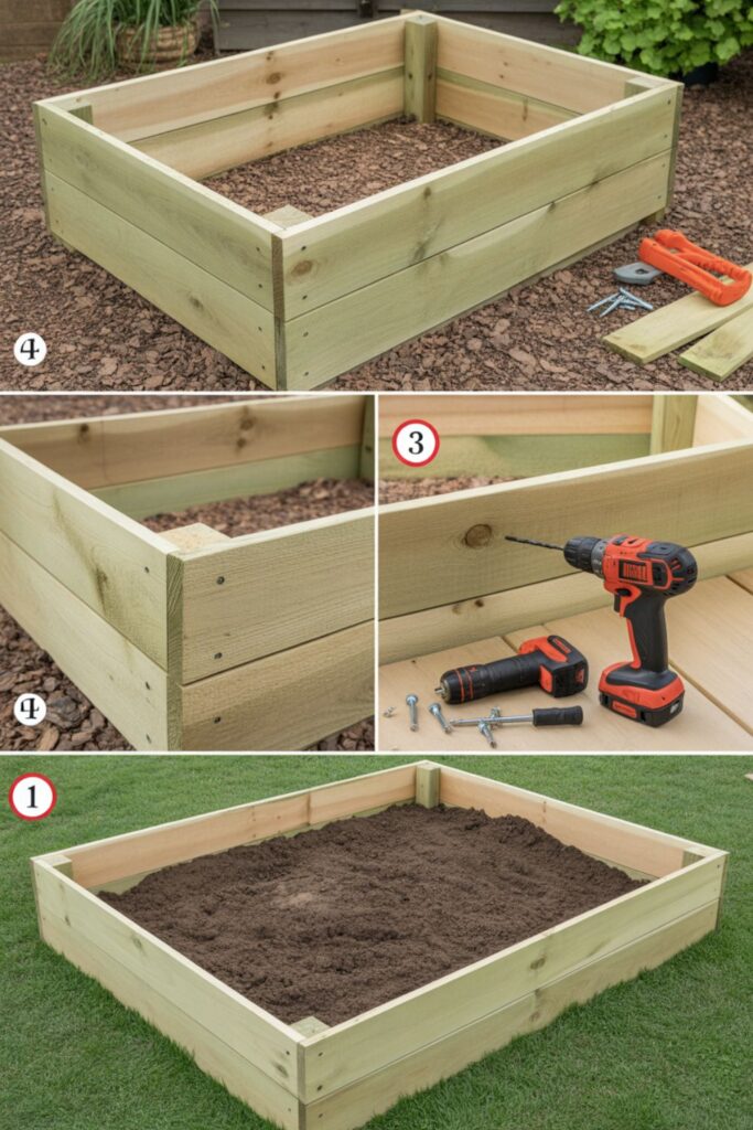 Complete Raised Garden Beds Guide for Gardening Success 4 How Do You Build a Simple Raised Garden Bed?