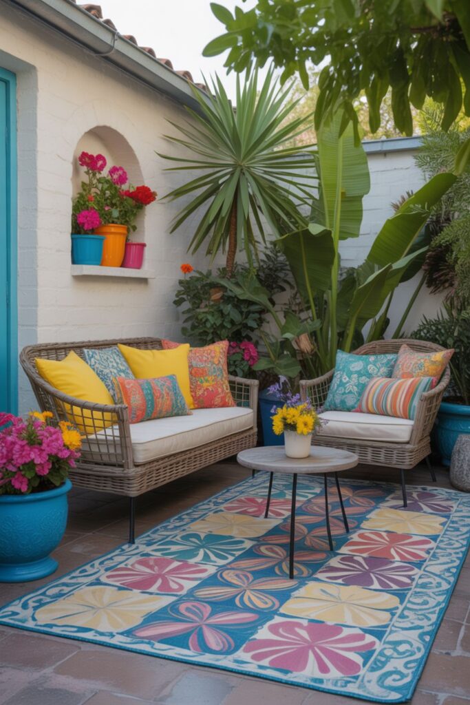 75+ best Patio Decorating Ideas to Transform Your Outdoor Space 5 How Do You Incorporate Color Into Patio Decorating?