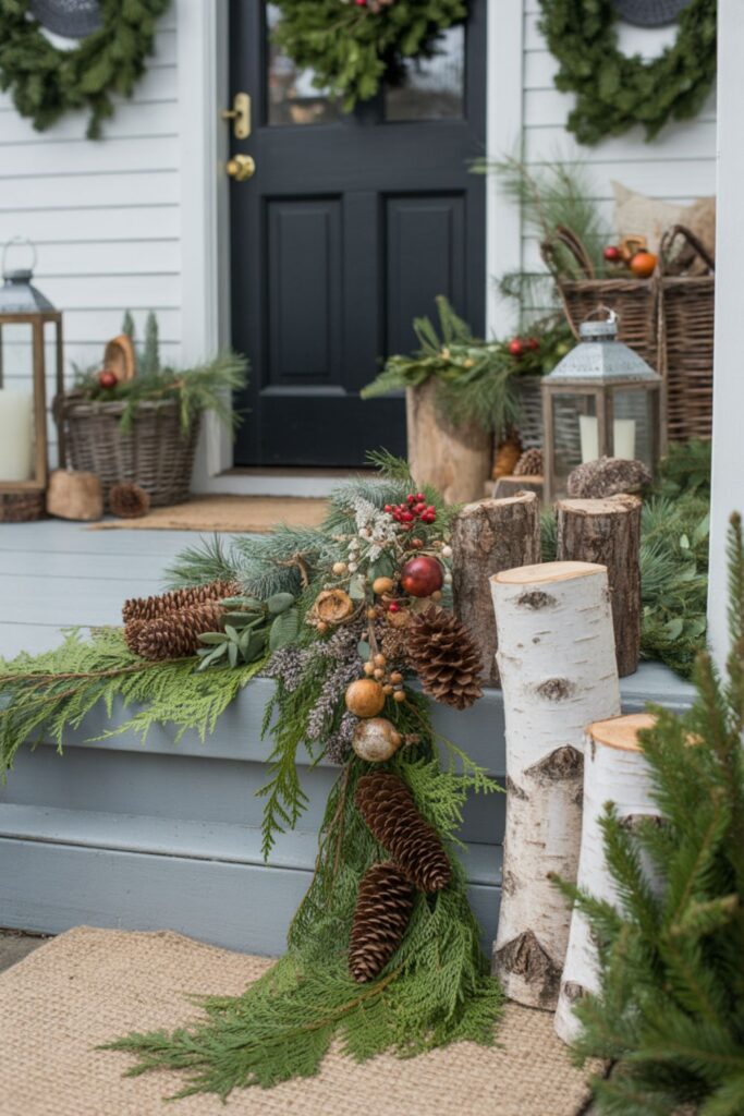 Best Christmas Front Garden Ideas for your remarkable home 4 How Do You Incorporate Natural Elements into Christmas Garden Decor?