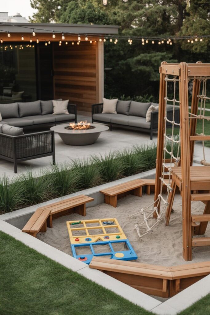 23+ Big Patio Decorating Ideas for Stylish Outdoor Living 5 How Do You Incorporate Play Areas Into Adult Spaces?