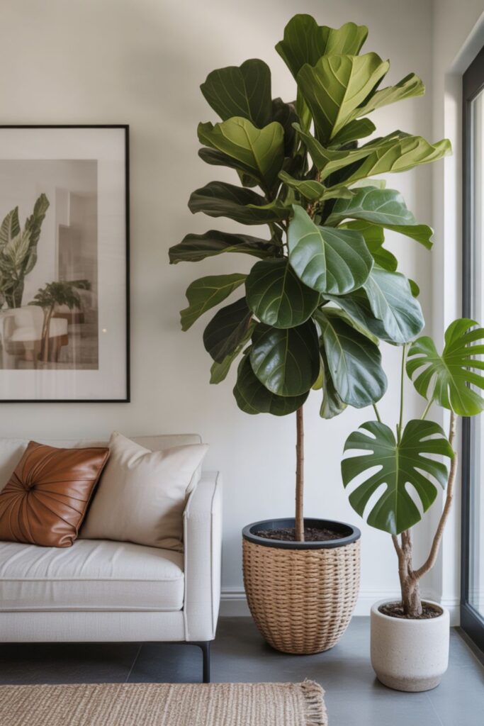 Best Interior Garden Ideas for Stylish Indoor Spaces 4 Incorporating Trees and Large Statement Plants