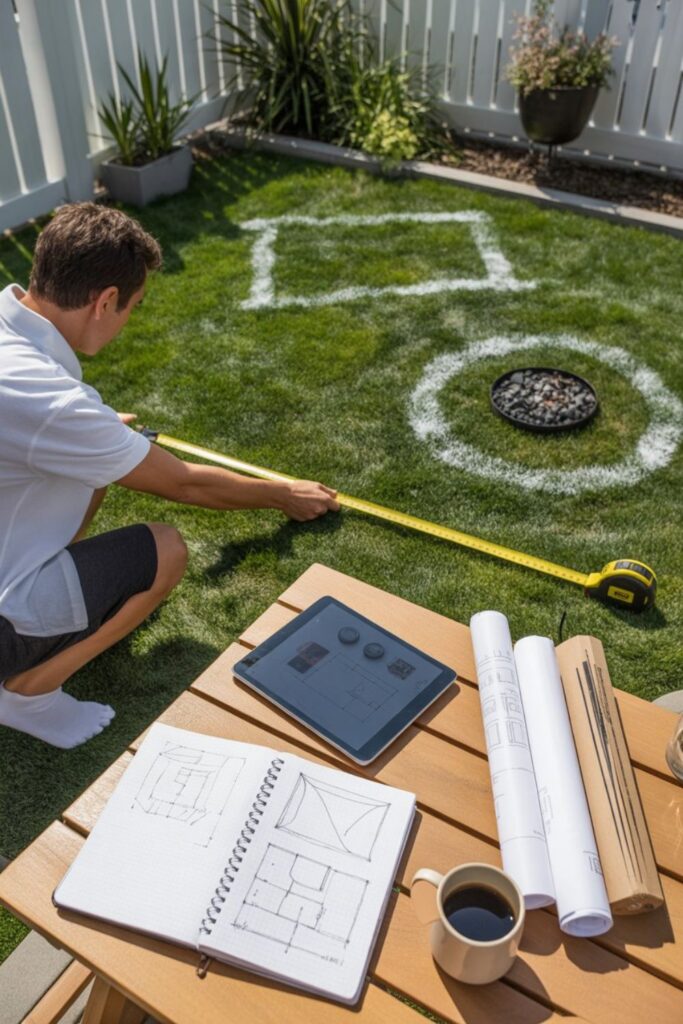 30+ Small Yard Outdoor Living Space Ideas 2 How to Measure and Assess Your Small Yard Outdoor Living Space