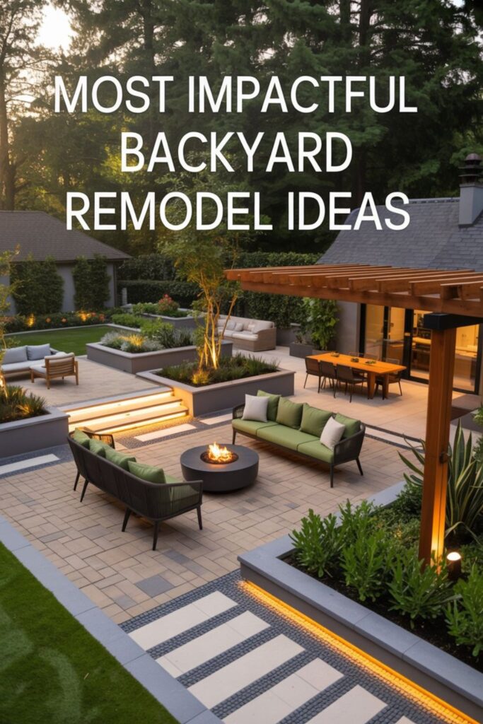 Backyard Remodel Ideas for a Stunning Outdoor Makeover 2 What Are the Most Impactful Backyard Remodel Ideas?