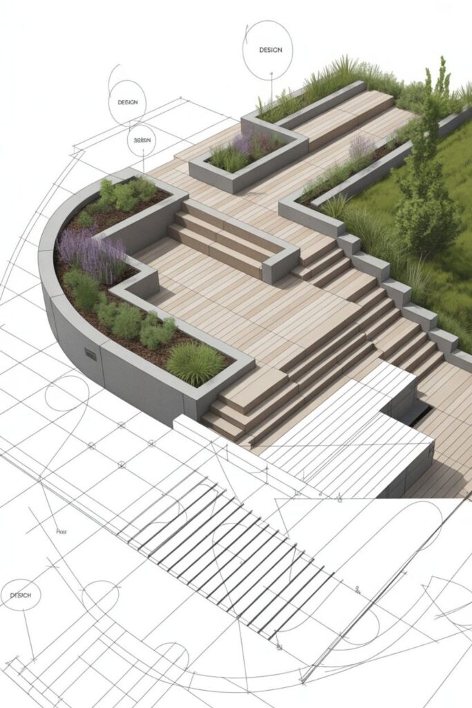 Best Terrace Landscape Ideas for Stunning Multi-Level Spaces 2 How Do You Plan Multi-Level Terrace Landscapes?