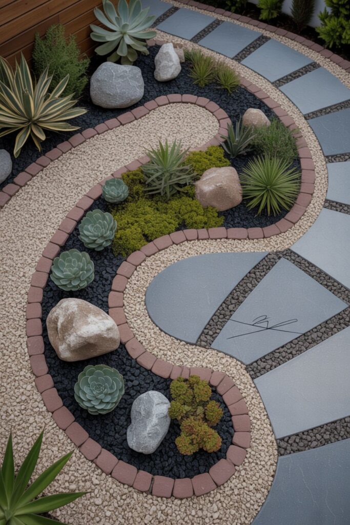 Small Garden With Rocks For Stunning Landscapes 2 Planning Your Small Rock Garden Layout and Design