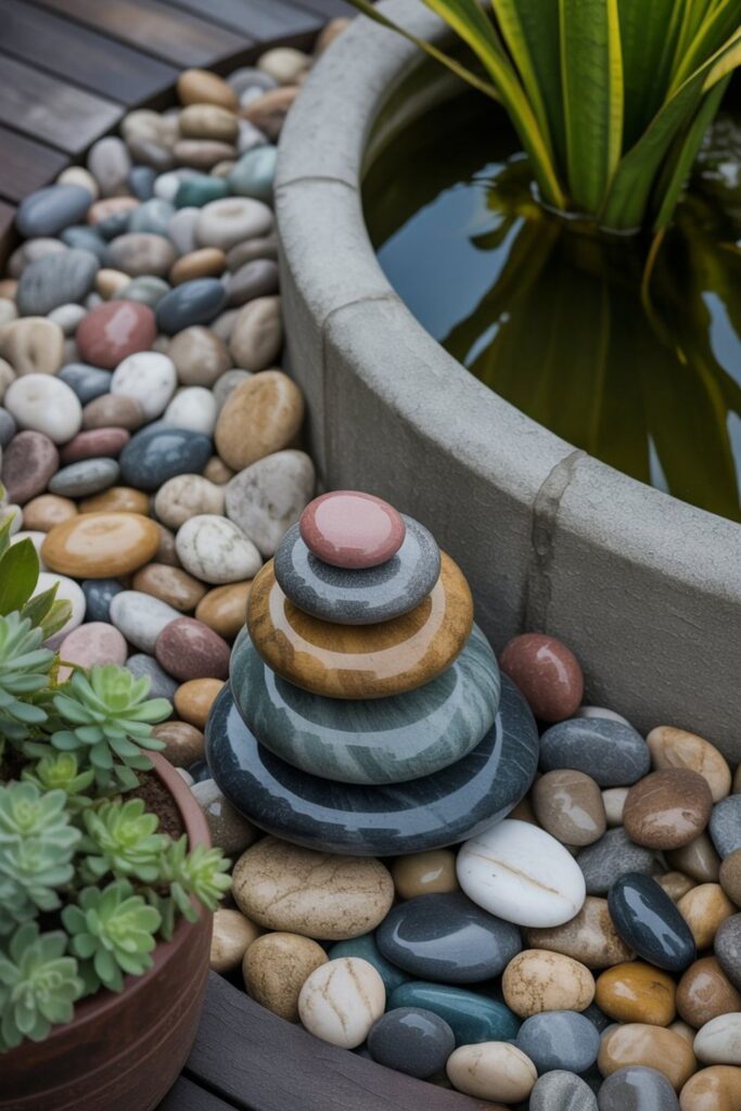 Best Garden Stones for Plant Displays 4 Polished River Stones: Smooth Decorative Accents for Specialty Areas