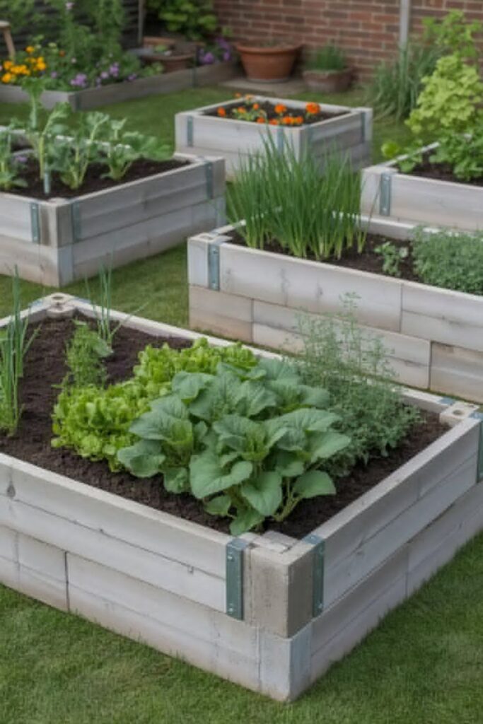 23+ Cinder Block Garden Ideas for a Beautiful Yard 2 Raised Bed Garden Ideas