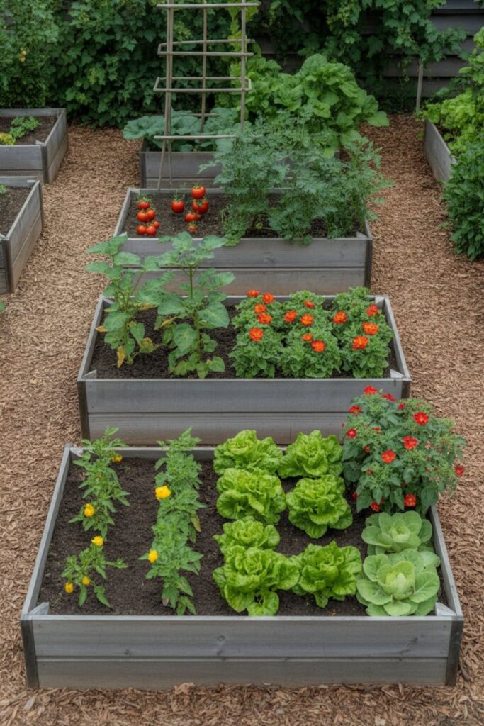 Best Garden Yard Ideas for a Stunning Outdoor Retreat 4 Raised Bed Gardens for Vegetables and Flowers