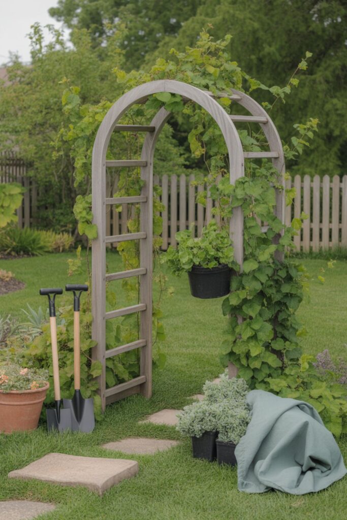 Best Backyard Arch Garden Ideas to Create Focal Points 5 Seasonal Care and Protection for Garden Arches