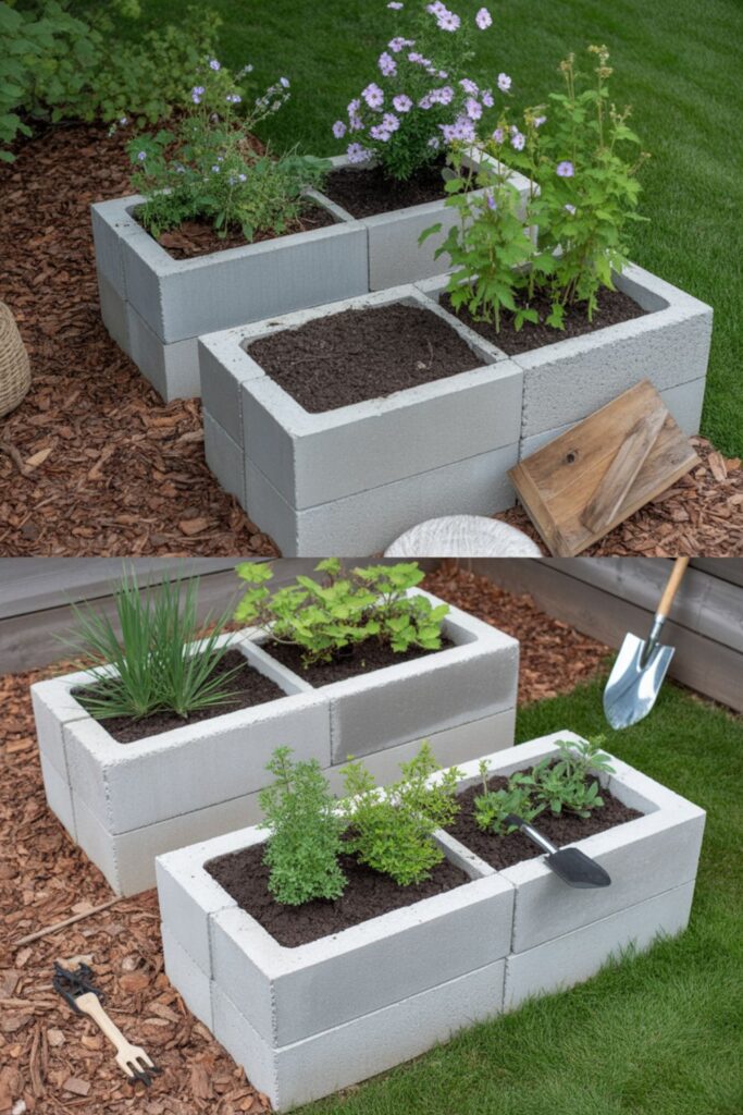 25+ Garden With Cinder Blocks Ideas for Stylish Outdoor Spaces 5 Seasonal Considerations and Long-Term Care