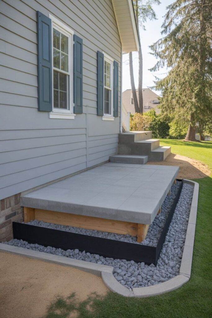 Side Patios Attached To House for Functional Designs 2 Foundation and Structural Considerations