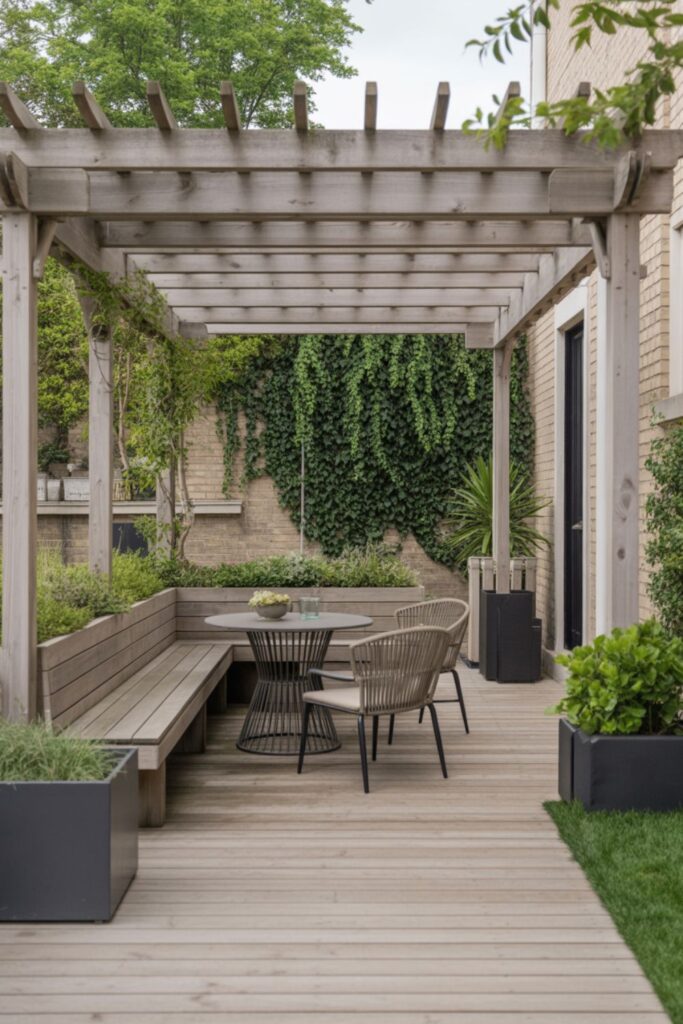 30+ Small Backyard Patio Pergola Ideas 5 What Furniture Layouts Maximize Small Pergola Spaces?