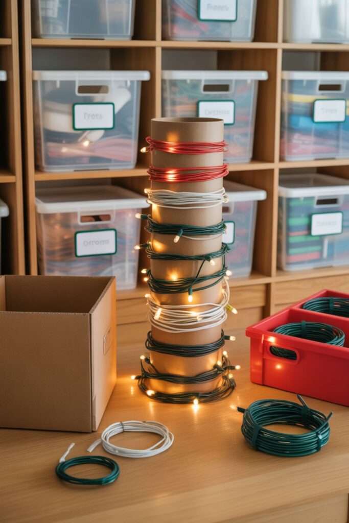 Colored Lights Christmas Trees: Easy Decorating Guide 5 How Do You Store Colored Christmas Lights to Prevent Tangling?