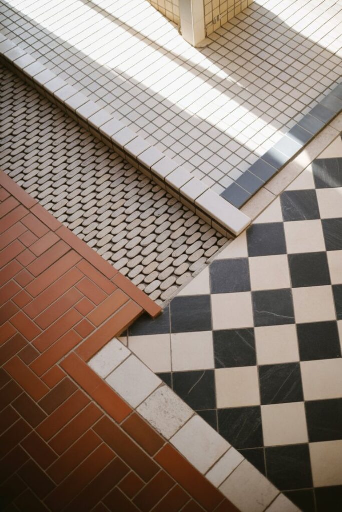 Outside Floor Tiles Guide for marvy Outdoor Flooring 5 Tile Patterns and Layout Design