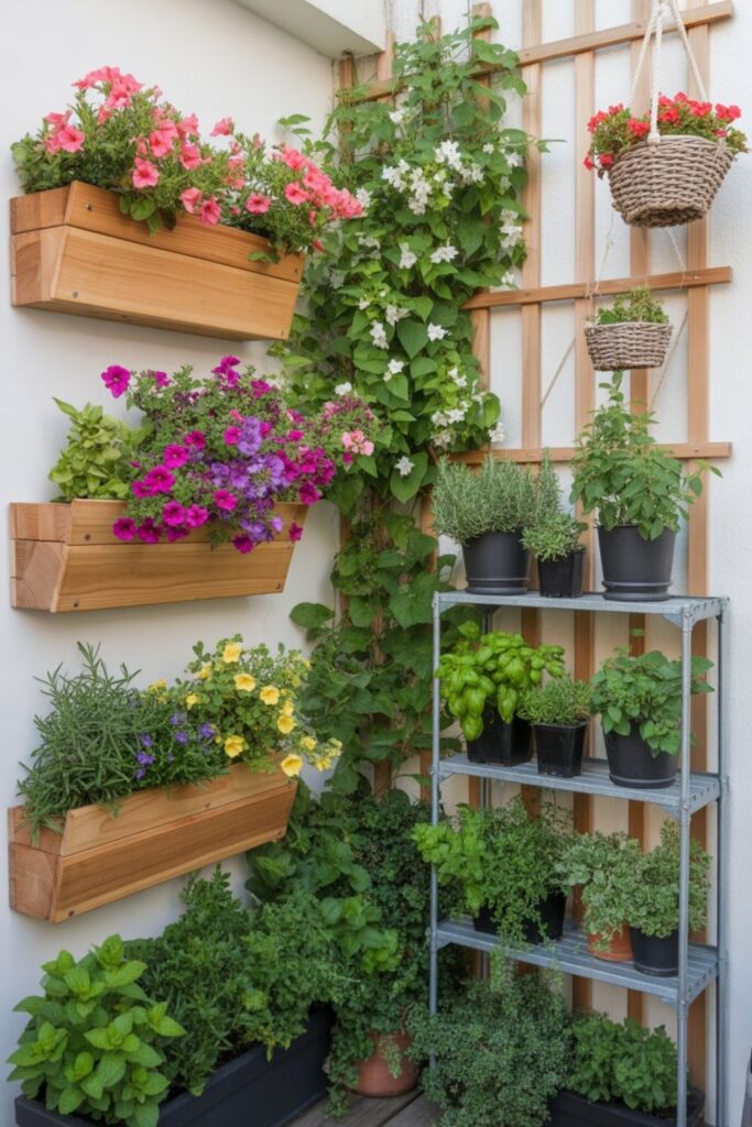 40+ Backyard Garden Design Ideas for a Dream Outdoor Space 5 Using Vertical Space in Small Garden Designs