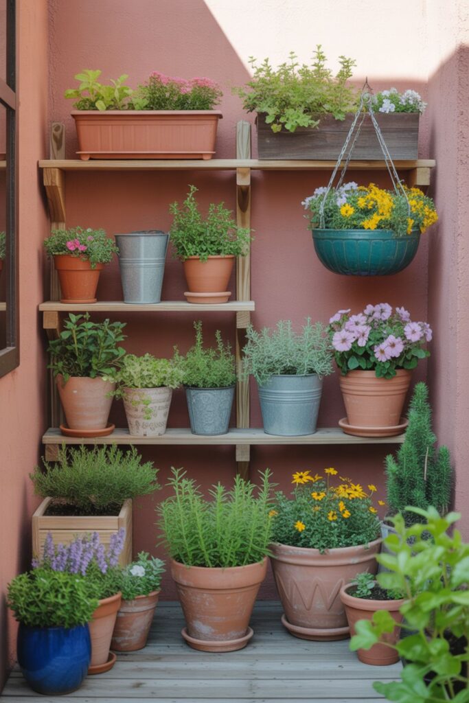 50+ Small Garden Ideas for splendid Outdoor Spaces 2 What Container Gardening Brings to Tiny Outdoor Spaces