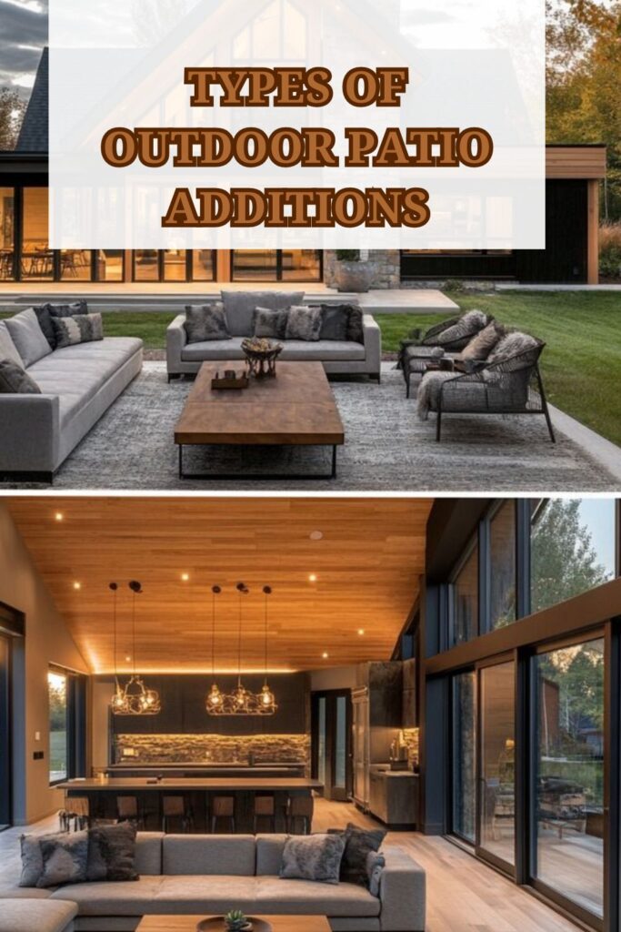 Outdoor Patio Addition for More Living Space 3 What Are the Main Types of Outdoor Patio Additions?