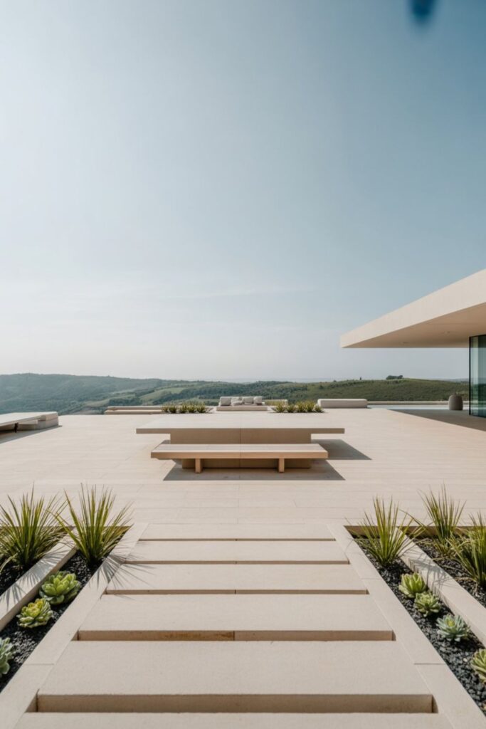 30+ Open Patio Ideas For Creative Designs 3 Open Circulation and Expansive Feeling