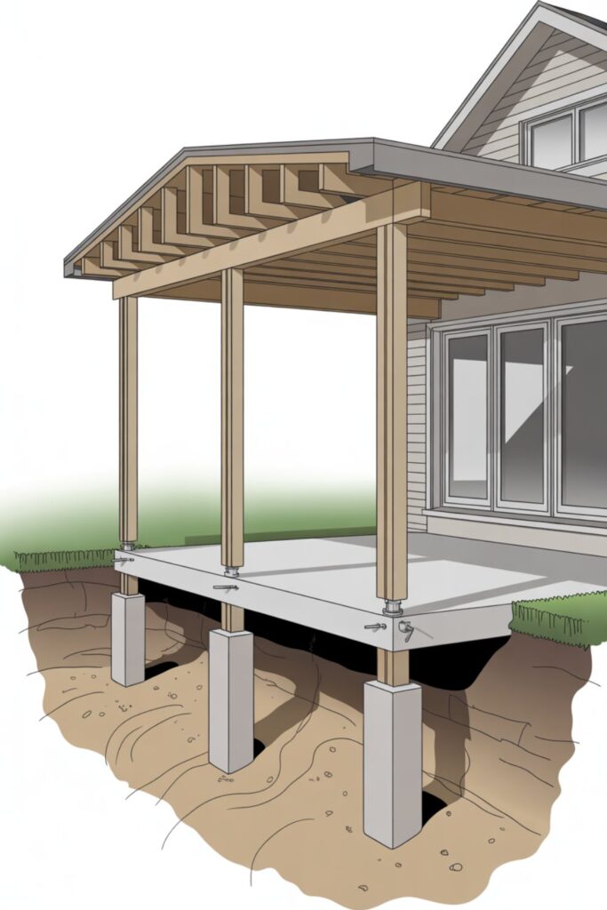 Patio Add On To House: Complete Guide For Perfect Outdoor 3 What Foundation and Structural Requirements Apply to Patio Add Ones?