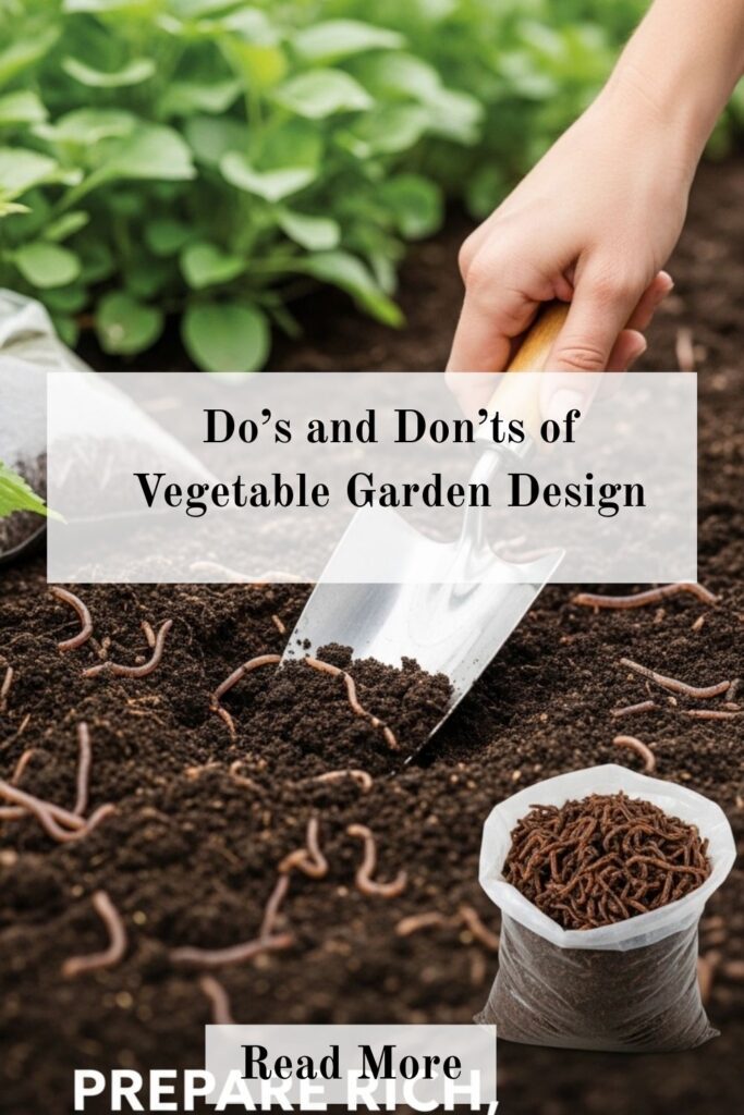 32 Genius Vegetable Garden Design Ideas for Every Home 5 Well-planned vegetable garden with raised beds, proper spacing, and healthy plants showing good design practices.