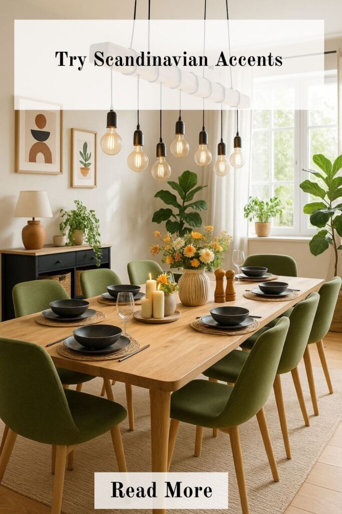 Modern Farmhouse Living Room Ideas for a Comfortable Home Retreat 4 Modern farmhouse living room with Scandinavian accents, featuring clean-lined furniture, light wood finishes