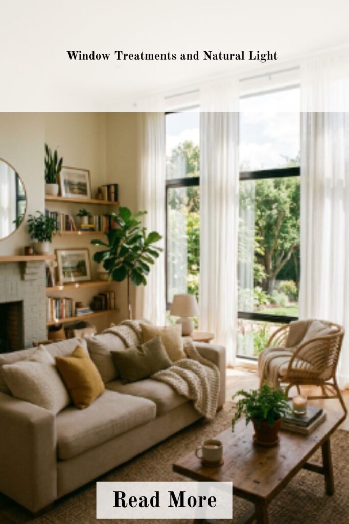 Cozy Living Room Ideas and 2026 Trends for a Modern, Relaxed Home Style 5 Window treatments and natural light in a cozy living room